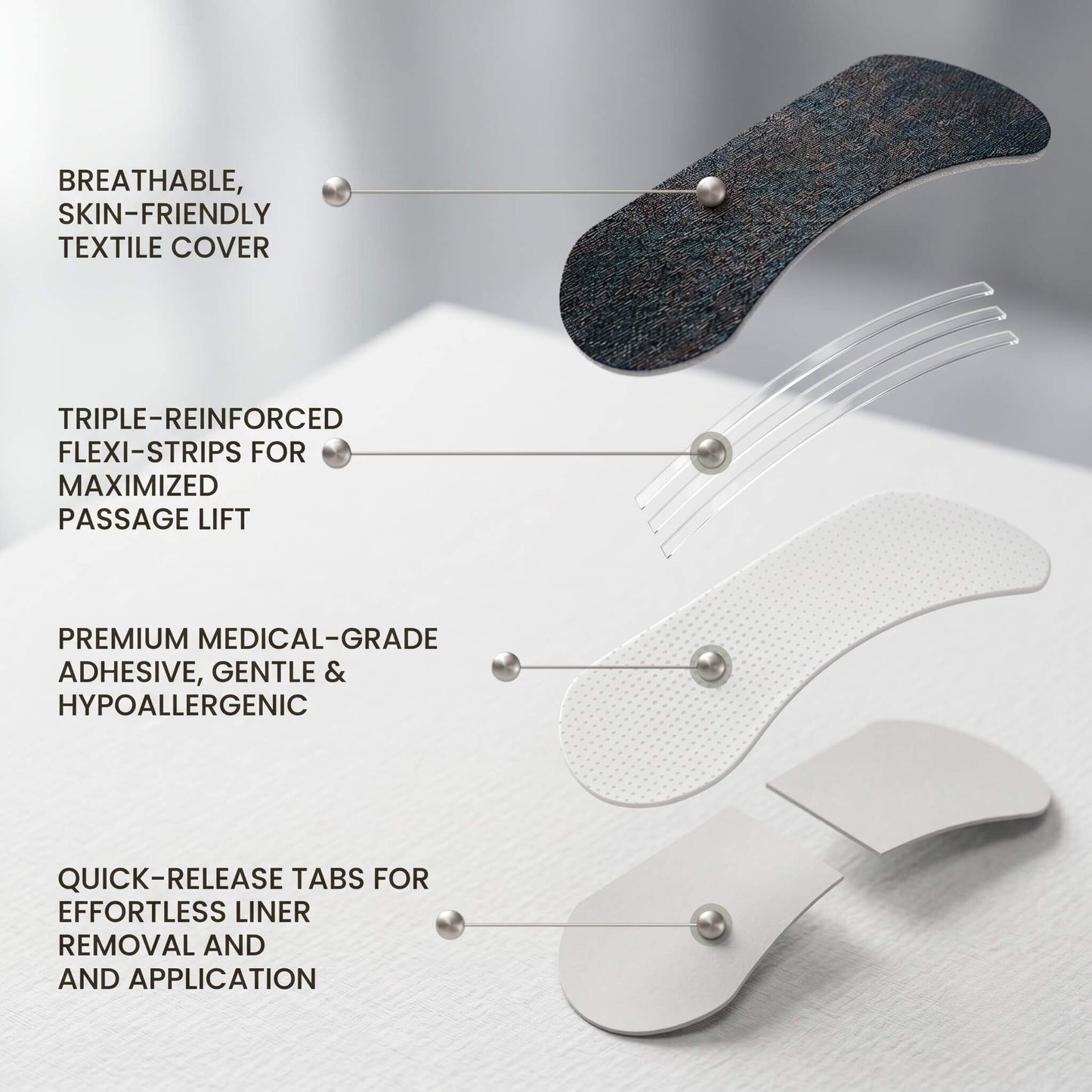 Qartory SleepSeal™ Nasal Strips