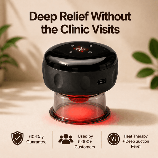 RecoverCup™ 3-in-1 Smart Cupping Massager